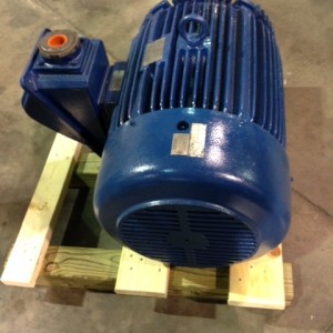 Used 75hp motor for Vogt P24F