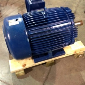 Used 75hp motor for Vogt P24F